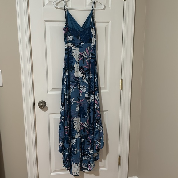 Lulus Tropical Print High Low Dress - Picture 5 of 6